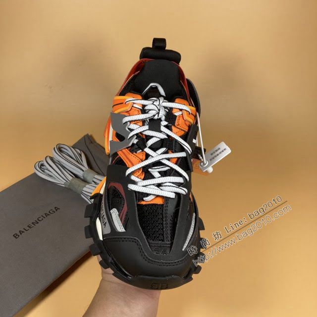 Balenciaga經典款男女鞋 巴黎世家頂級版本三代復古運動姥爺鞋 3代Triple-S 3.0 Balenciaga情侶款老爹鞋  hdbl1237